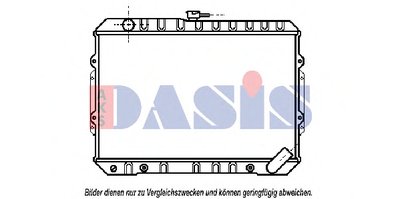 Радиатор, охлаждение двигателя AKS DASIS купить