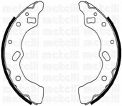 Комплект тормозных колодок METELLI купить