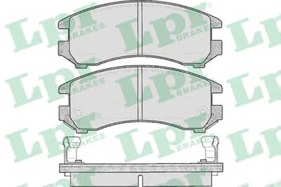 Комплект тормозных колодок, дисковый тормоз LPR купить