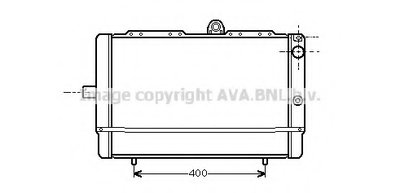 Радиатор, охлаждение двигателя AVA QUALITY COOLING купить