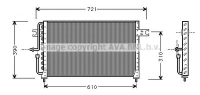 Конденсатор, кондиционер AVA QUALITY COOLING купить