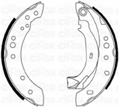 Комплект тормозных колодок CIFAM купить