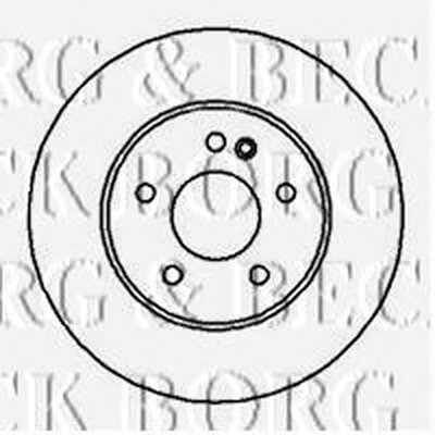 Тормозной диск BORG & BECK купить