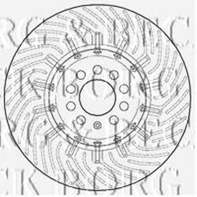 Тормозной диск BORG & BECK купить