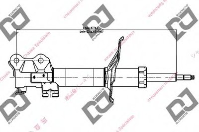 Амортизатор DJ PARTS купить