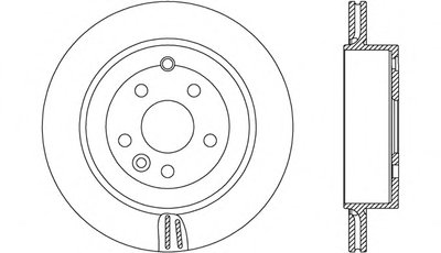 Тормозной диск ADAPTIVE OPEN PARTS купить