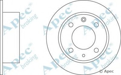 Тормозной диск APEC braking купить