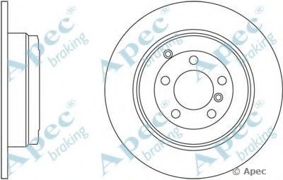 Тормозной диск APEC braking купить