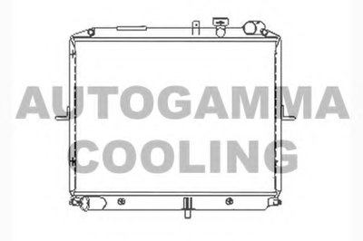 Радиатор, охлаждение двигателя AUTOGAMMA купить