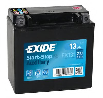 Стартерная аккумуляторная батарея; Стартерная аккумуляторная батарея Start-Stop Auxiliary EXIDE купить
