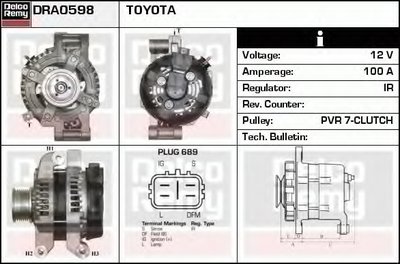 Генератор Remanufactured REMY (Light Duty) DELCO REMY купить