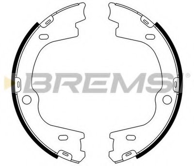 Комплект тормозных колодок BREMSI купить