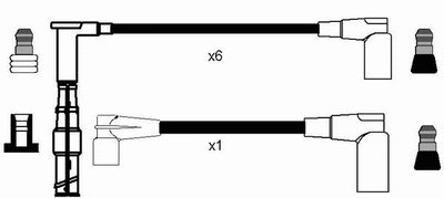 Комплект проводов зажигания