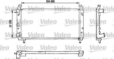 Радиатор, охлаждение двигателя VALEO купить