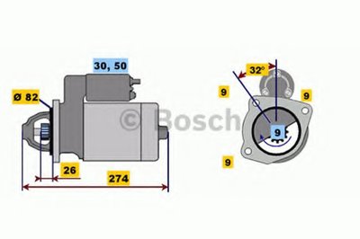 Стартер BOSCH купить