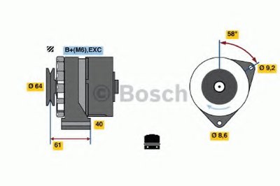 Генератор BOSCH купить