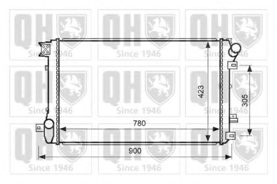Радиатор, охлаждение двигателя QUINTON HAZELL купить