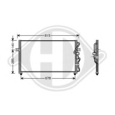 Конденсатор, кондиционер DIEDERICHS купить