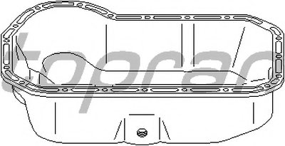 Масляный поддон TOPRAN купить