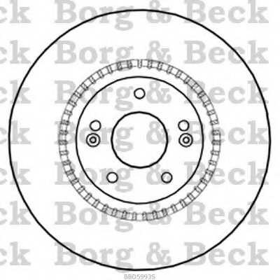 Тормозной диск BORG & BECK купить