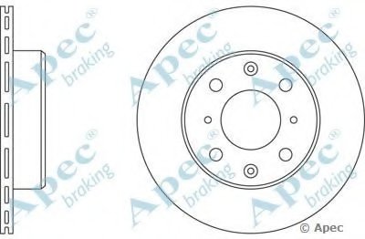 Тормозной диск APEC braking купить