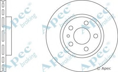 Тормозной диск APEC braking купить