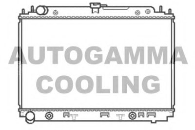 Радиатор, охлаждение двигателя AUTOGAMMA купить