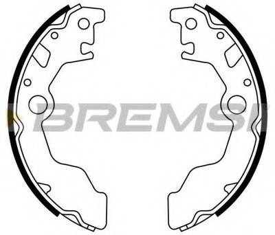 Комплект тормозных колодок BREMSI купить