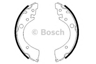 Комплект тормозных колодок BOSCH купить