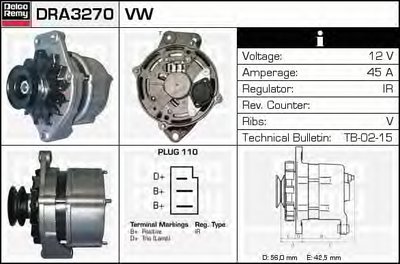 Генератор Remanufactured REMY (Light Duty) DELCO REMY купить