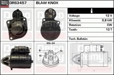 Стартер Remanufactured REMY (Light Duty) DELCO REMY купить