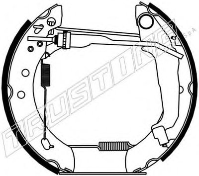 Комплект тормозных колодок FAST KIT TRUSTING купить