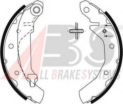Комплект тормозных колодок A.B.S. купить