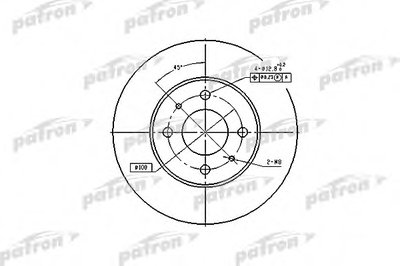 Тормозной диск PATRON купить