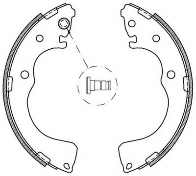 Комплект тормозных колодок ADVANCE OPEN PARTS купить