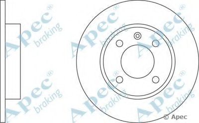 Тормозной диск APEC braking купить