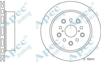 Тормозной диск APEC braking купить