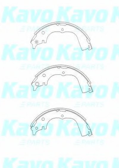 Комплект тормозных колодок MK KASHIYAMA KAVO PARTS купить