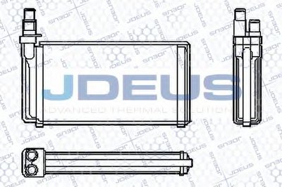 Теплообменник, отопление салона JDEUS