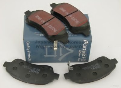Комплект тормозных колодок, дисковый тормоз ASHUKI