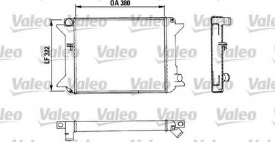Радиатор, охлаждение двигателя VALEO купить