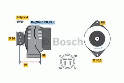 Генератор BOSCH купить