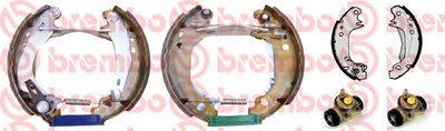 Комплект тормозных колодок KIT & FIT BREMBO купить