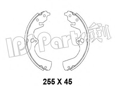 Тормозные колодки IPS Parts IPS Parts купить