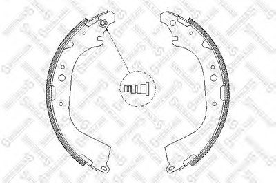 Комплект тормозных колодок STELLOX купить
