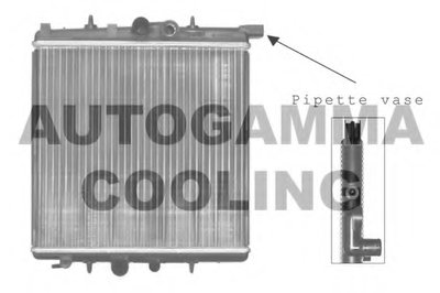 Радиатор, охлаждение двигателя AUTOGAMMA купить