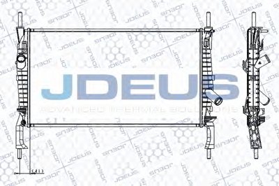 Радиатор, охлаждение двигателя JDEUS купить