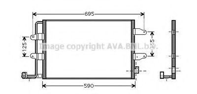 Конденсатор, кондиционер AVA QUALITY COOLING купить