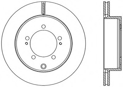 Тормозной диск ADAPTIVE OPEN PARTS купить