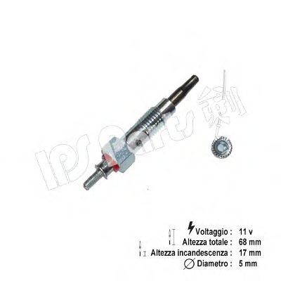 Изолятор, свеча накаливания IPS Parts IPS Parts купить